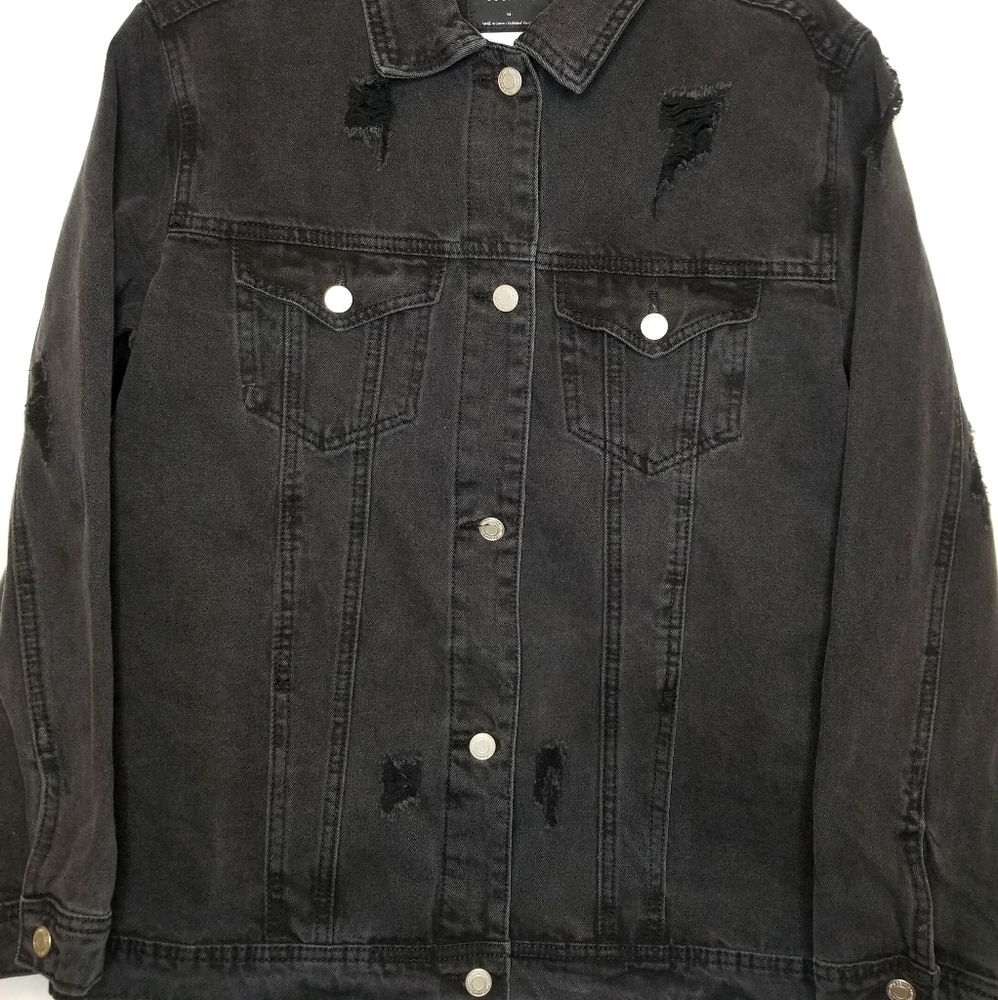 Ripped Denim Jacket